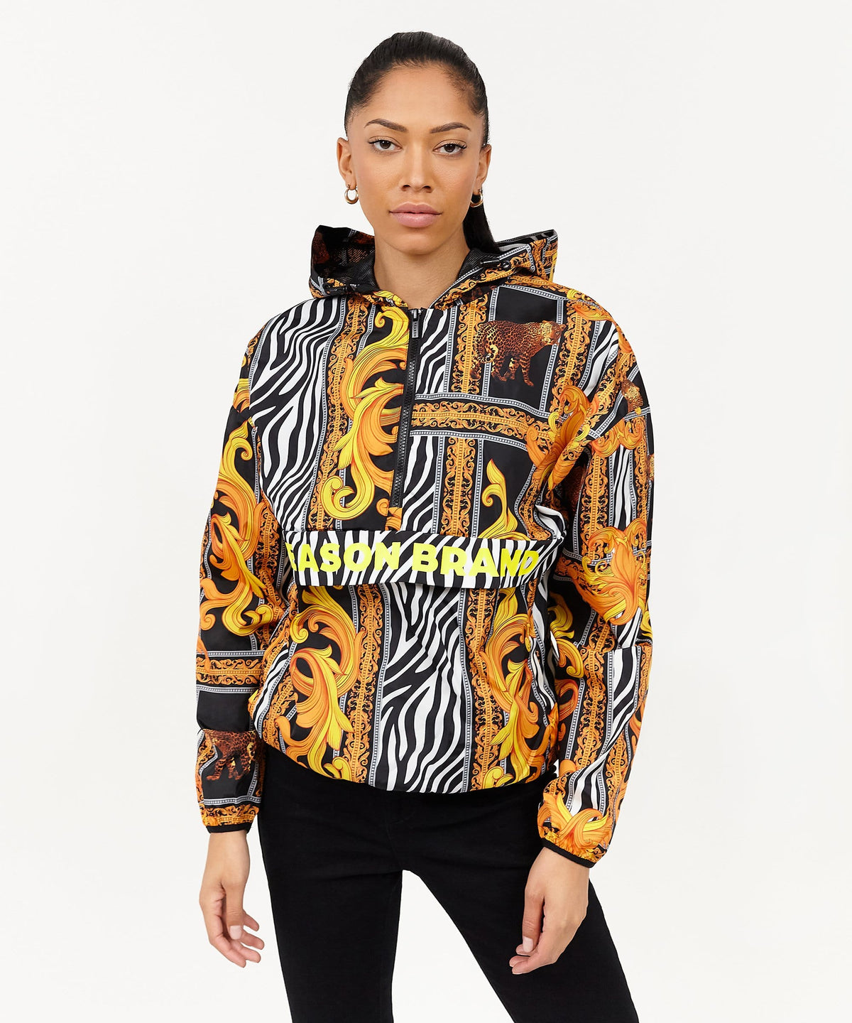 Reason Clothing Deals | Womens Safari Half-Zip Anorak