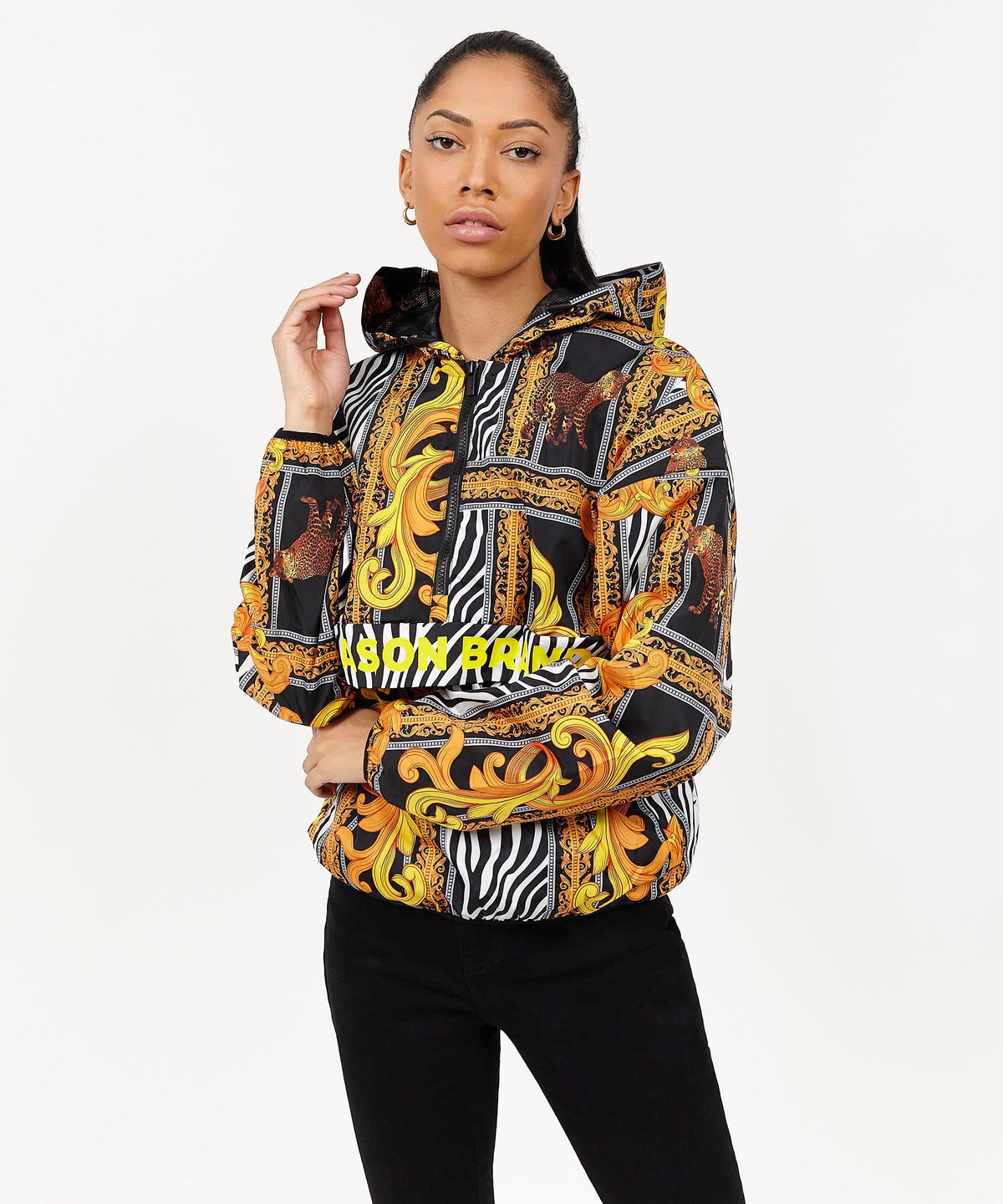 Reason Clothing Deals | Womens Safari Half-Zip Anorak