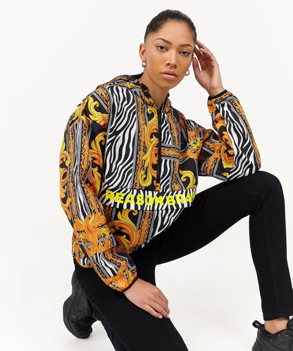 Reason Clothing Deals | Womens Safari Half-Zip Anorak