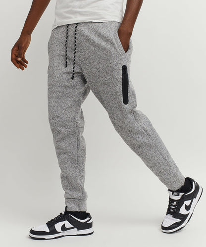 Reason Clothing Essential | Jeff Slim Fit Grey Jogger With Side Zip Pocket