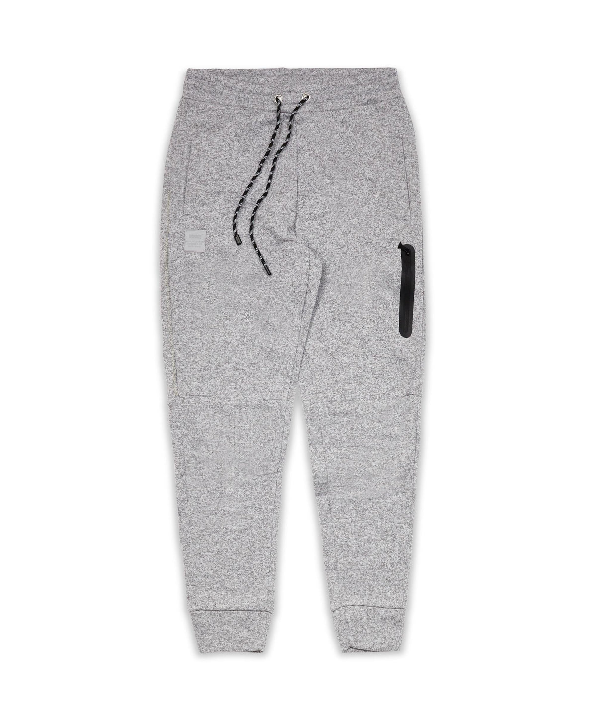 Reason Clothing Essential | Jeff Slim Fit Grey Jogger With Side Zip Pocket