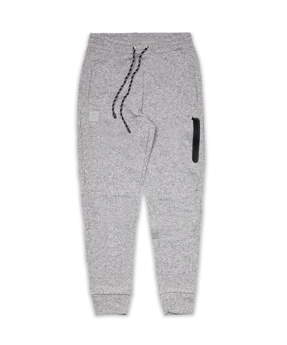 Reason Clothing Essential | Jeff Slim Fit Grey Jogger With Side Zip Pocket