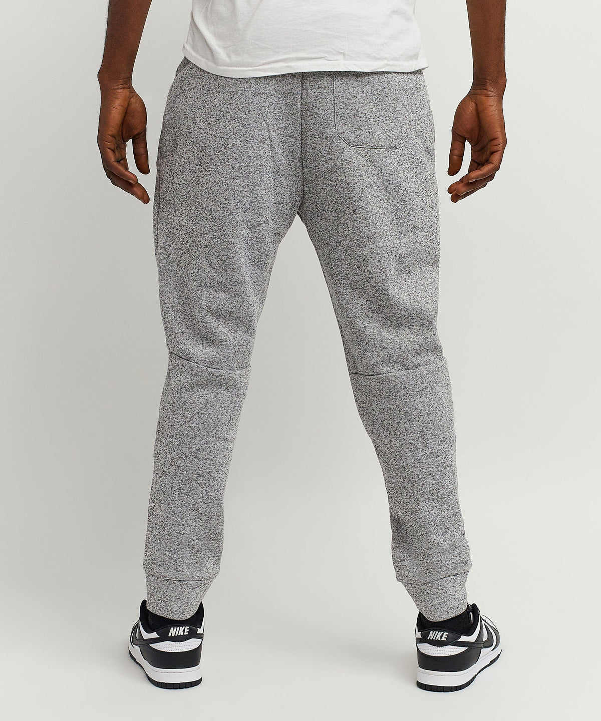 Reason Clothing Essential | Jeff Slim Fit Grey Jogger With Side Zip Pocket