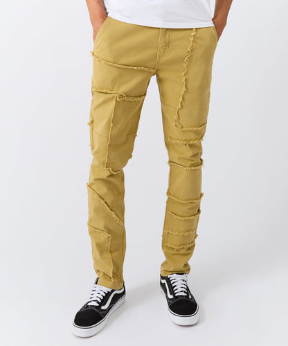 Reason Clothing Essential | Frayed Denim Pant
