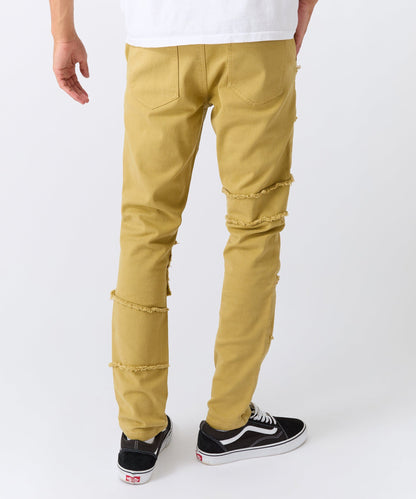Reason Clothing Essential | Frayed Denim Pant