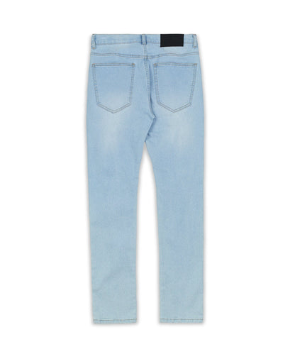 Reason Clothing Featured | Elevate Light Wash Destroyed Jeans