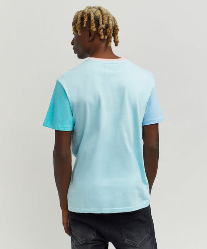 Reason Clothing Hot Sale | Peter Pastel Color Block Logo Tee