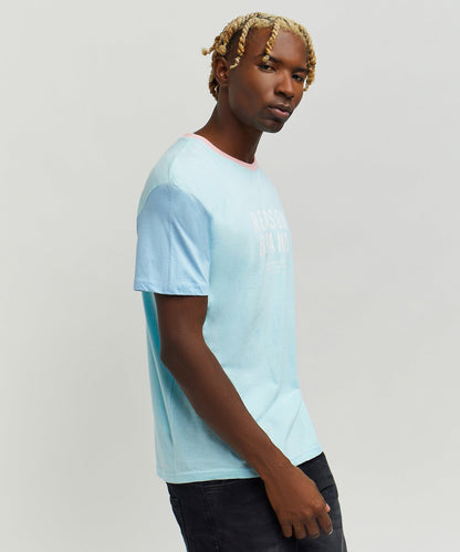 Reason Clothing Hot Sale | Peter Pastel Color Block Logo Tee