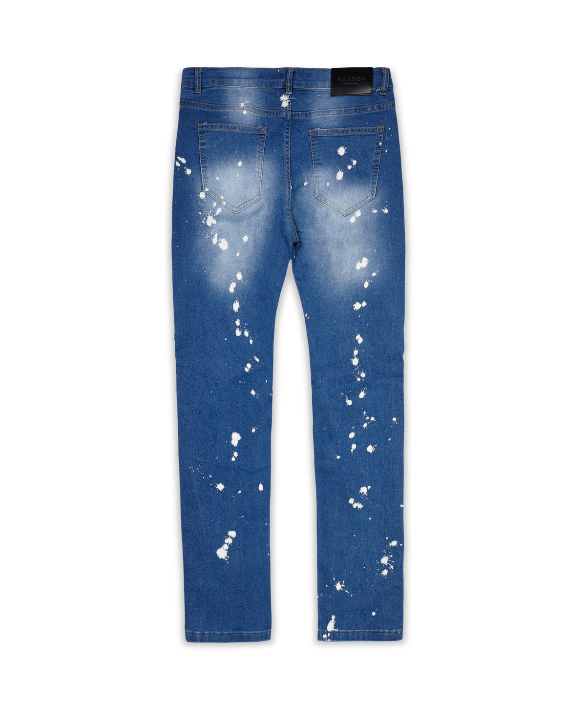 Reason Clothing Top Pick | John Light Wash Paint Splatter Jeans