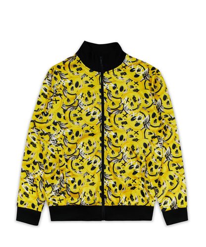 Reason Clothing Signature | Skelly Smile Allover Print Track Jacket