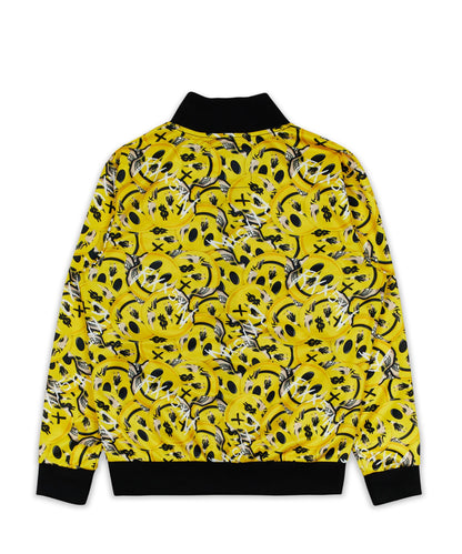 Reason Clothing Signature | Skelly Smile Allover Print Track Jacket