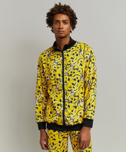 Reason Clothing Signature | Skelly Smile Allover Print Track Jacket