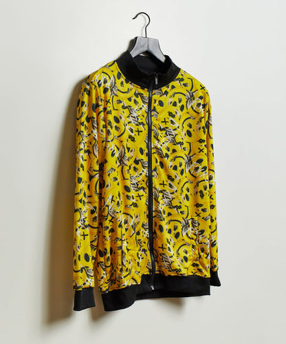 Reason Clothing Signature | Skelly Smile Allover Print Track Jacket