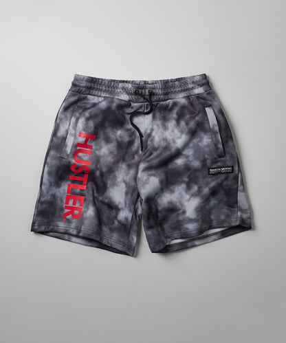 Reason Clothing Classic | Hustler Haze Tie Dye Grey Shorts