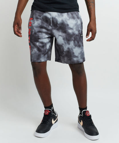 Reason Clothing Classic | Hustler Haze Tie Dye Grey Shorts