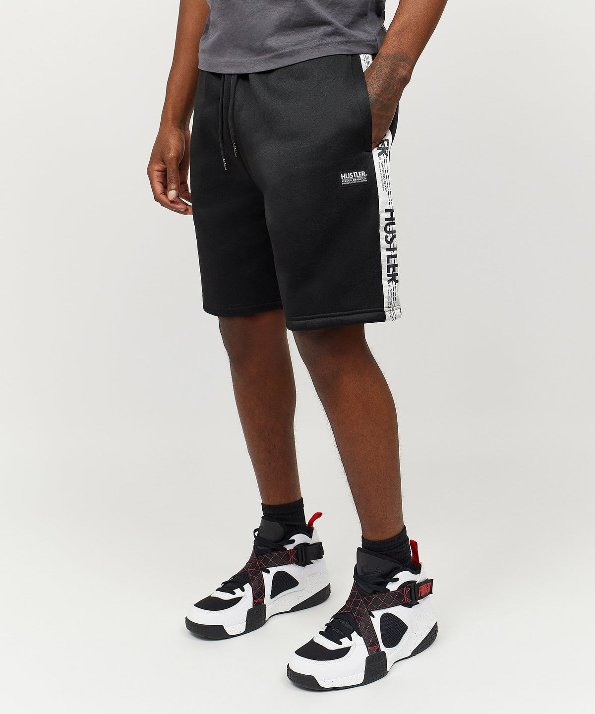 Reason Clothing Recommended | Hustler Shorts - Black