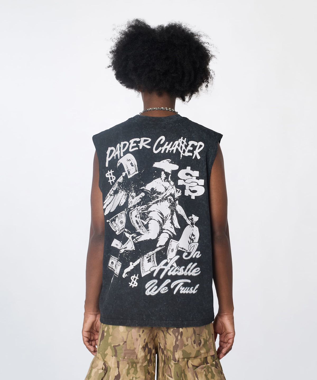 Reason Clothing Premium | Muscle Short Sleeve Tee - Washed Black