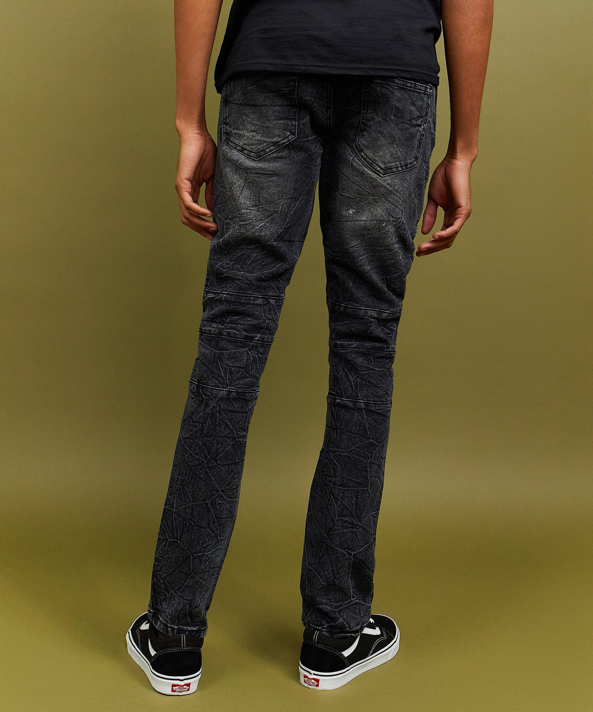 Reason Clothing Premium | Emmett Moto Slim Jeans