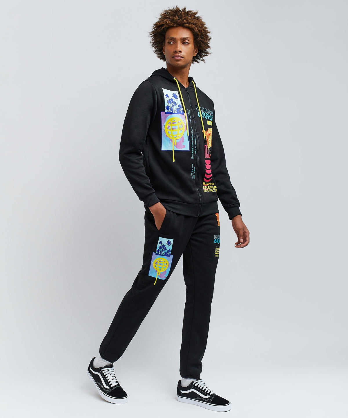 Reason Clothing Everyday | Smilez Multi-Placement Fleece Set