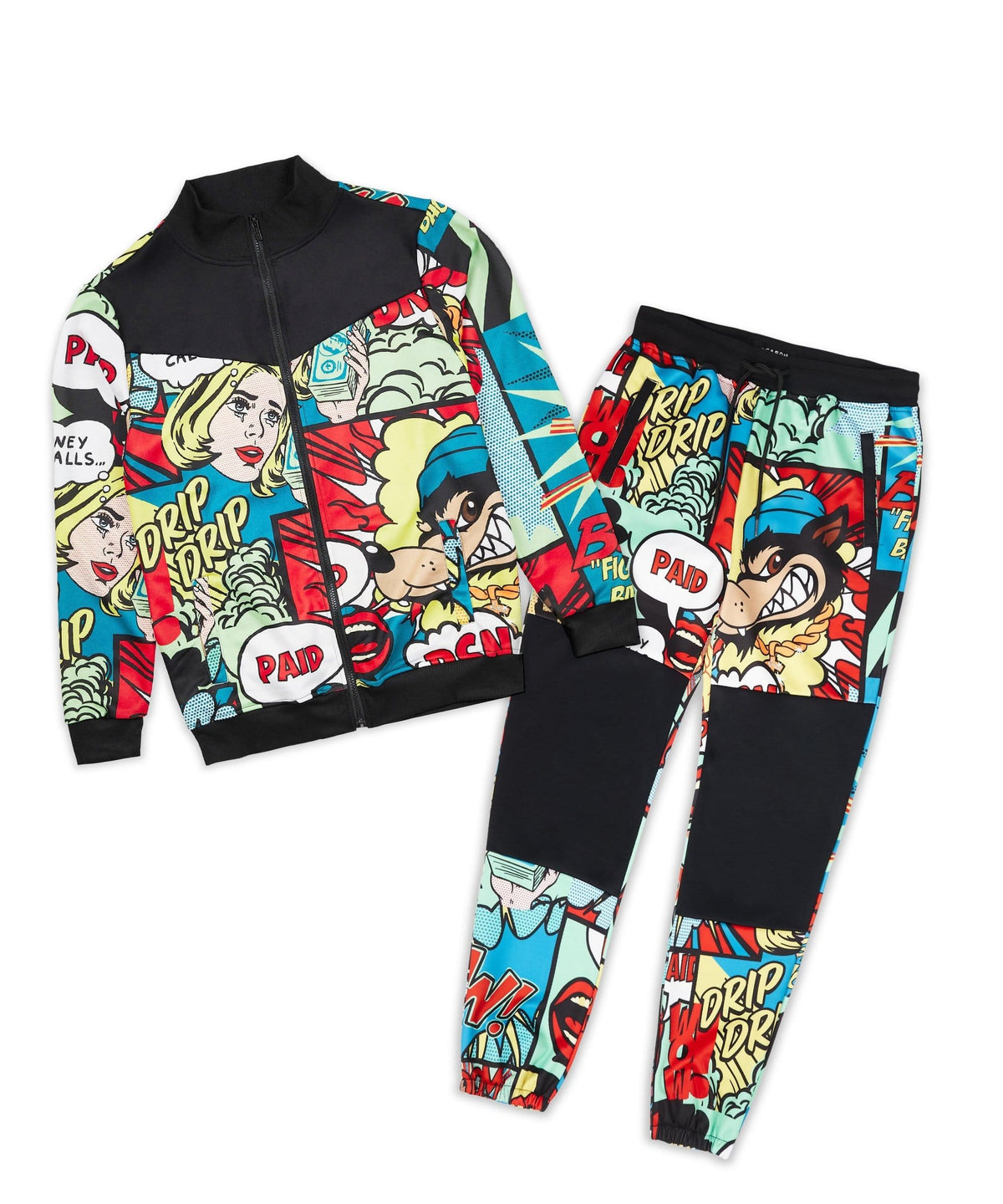 Reason Clothing Customer Favorite | Paid Comic Print Track Set