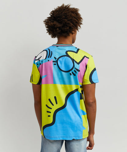 Reason Clothing Top Pick | Relax Allover Print Graphic Tee