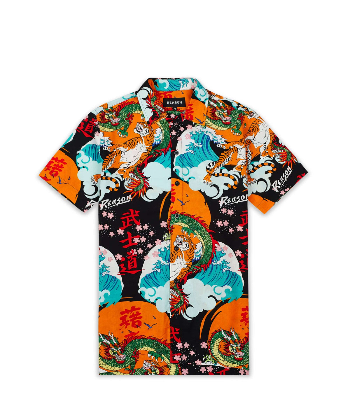 Reason Clothing Popular | Dragon & Tiger Shirt