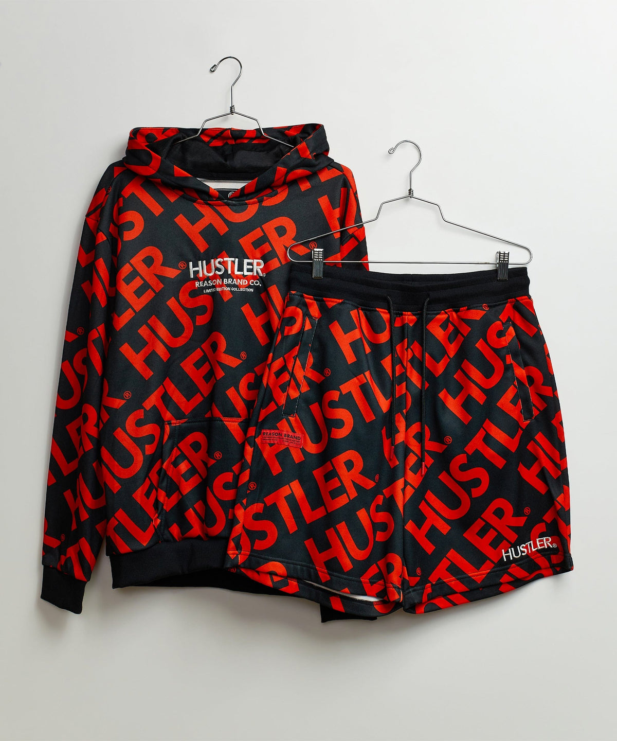 Reason Clothing Discount | Hustler District Hood And Short Set