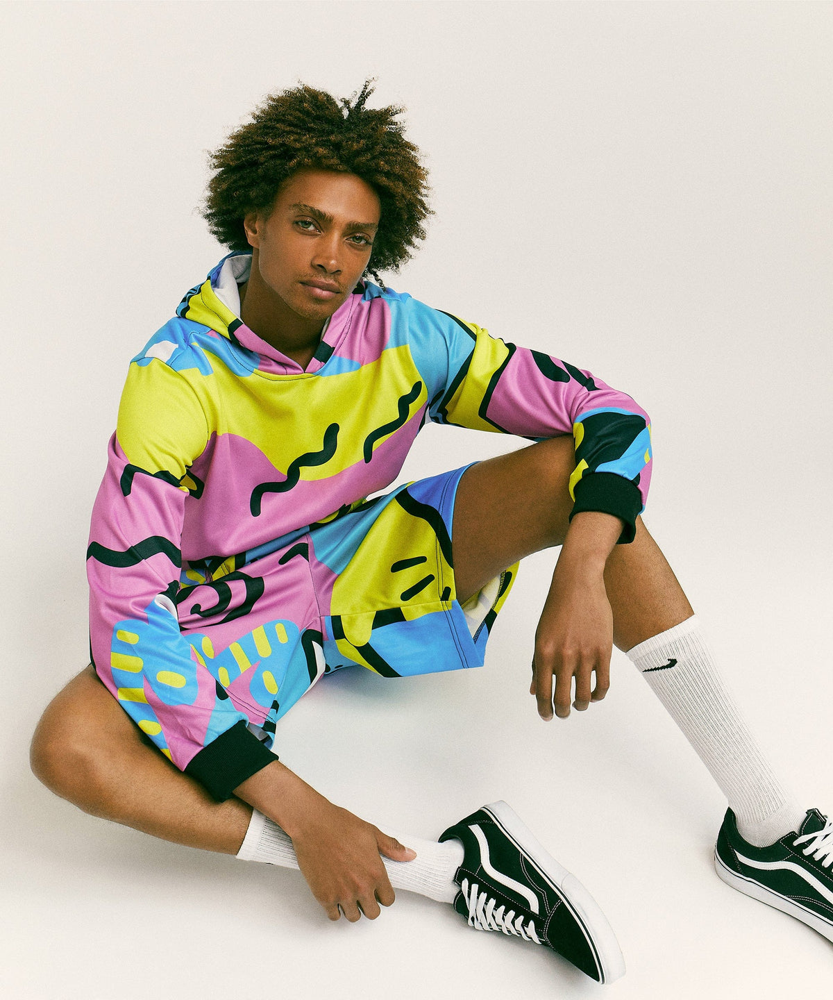 Reason Clothing Trending | Relax Hood And Shorts Set