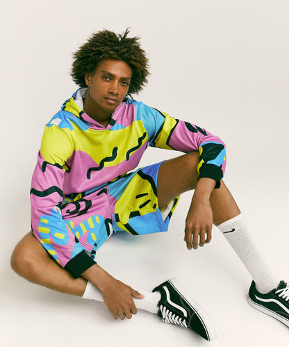 Reason Clothing Trending | Relax Hood And Shorts Set