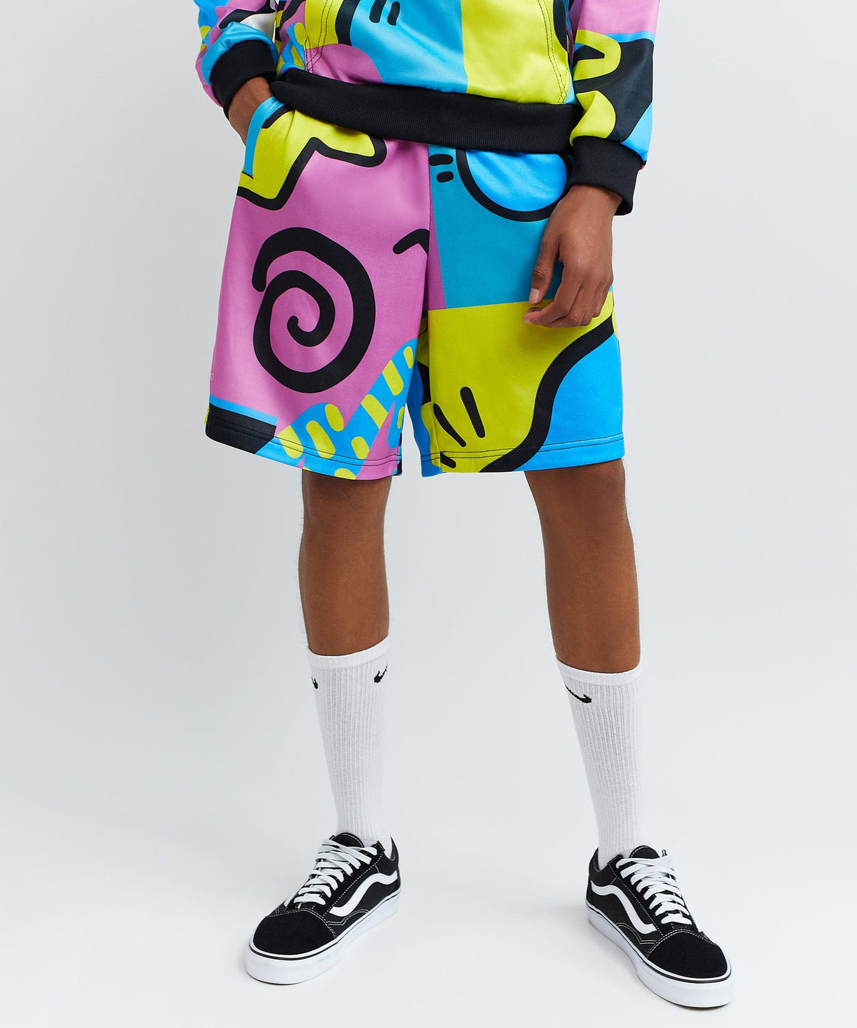 Reason Clothing Trending | Relax Hood And Shorts Set
