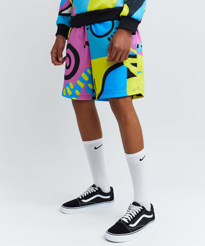 Reason Clothing Trending | Relax Hood And Shorts Set