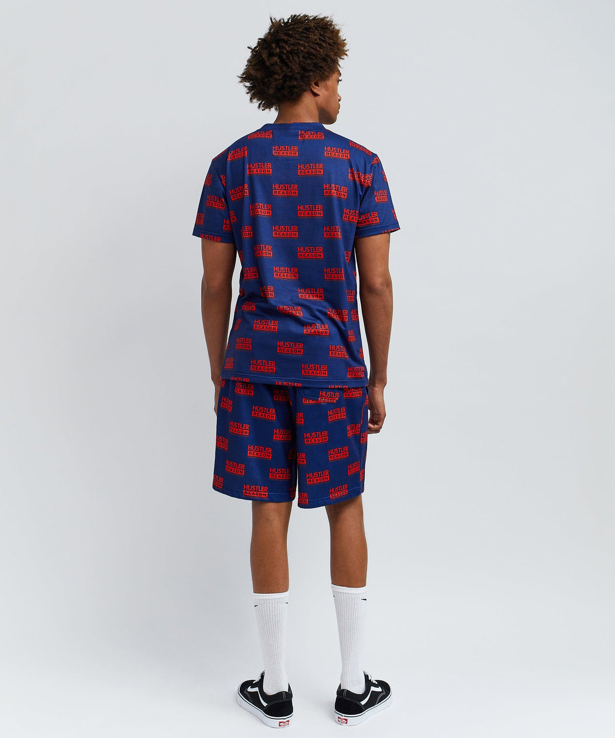 Reason Clothing Deals | Hustler Logo Tee And Shorts Set