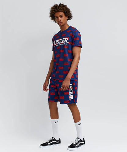 Reason Clothing Deals | Hustler Logo Tee And Shorts Set