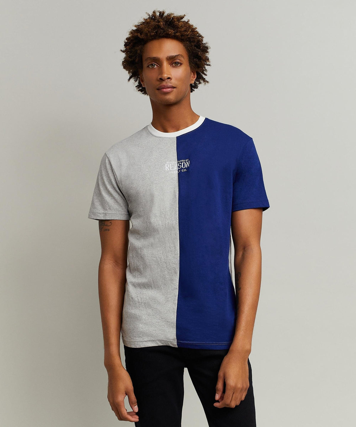 Reason Clothing Hot Sale | Wyatt Color Block Tee