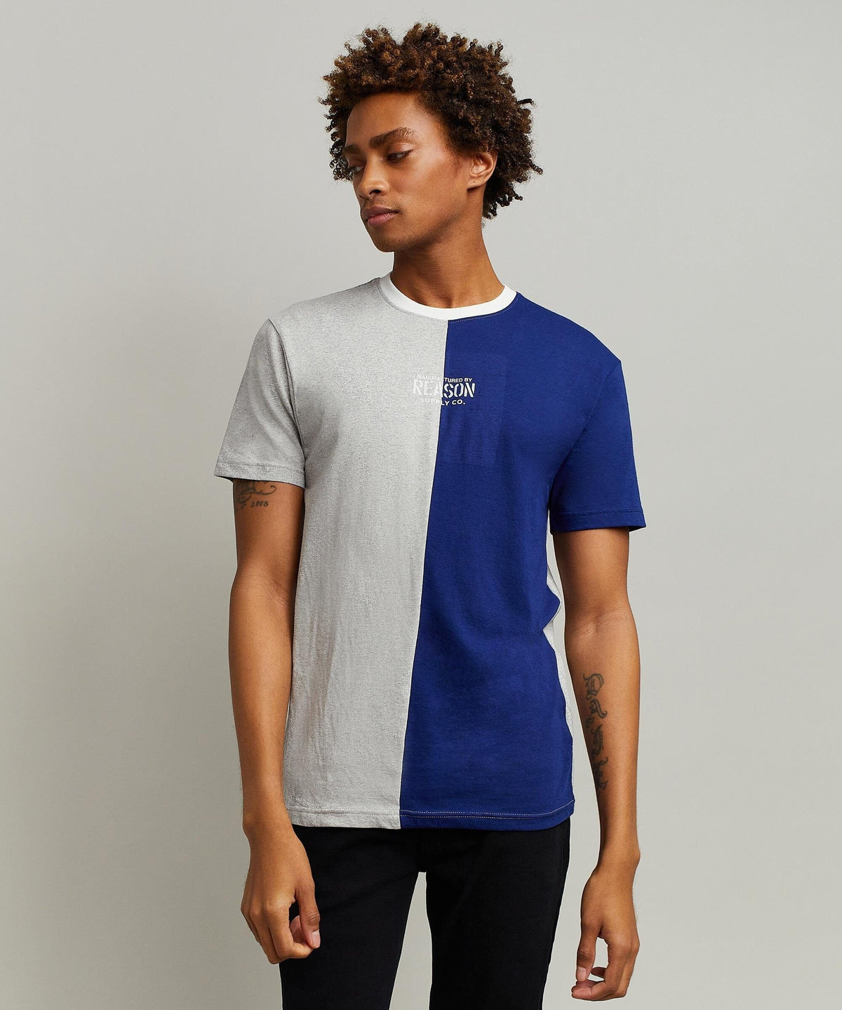 Reason Clothing Hot Sale | Wyatt Color Block Tee