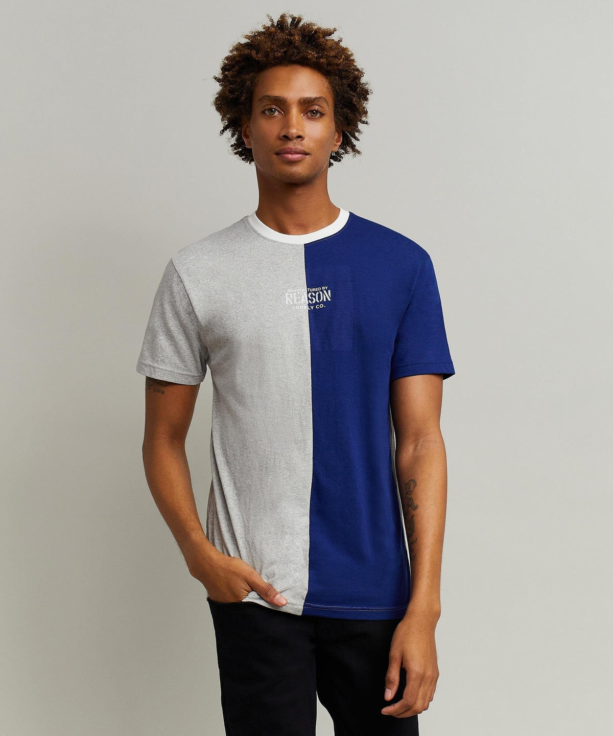 Reason Clothing Hot Sale | Wyatt Color Block Tee