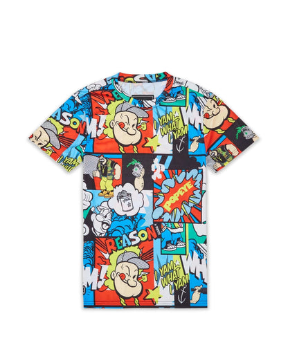 Reason Clothing Quality | Popeye Short Sleeve Tee