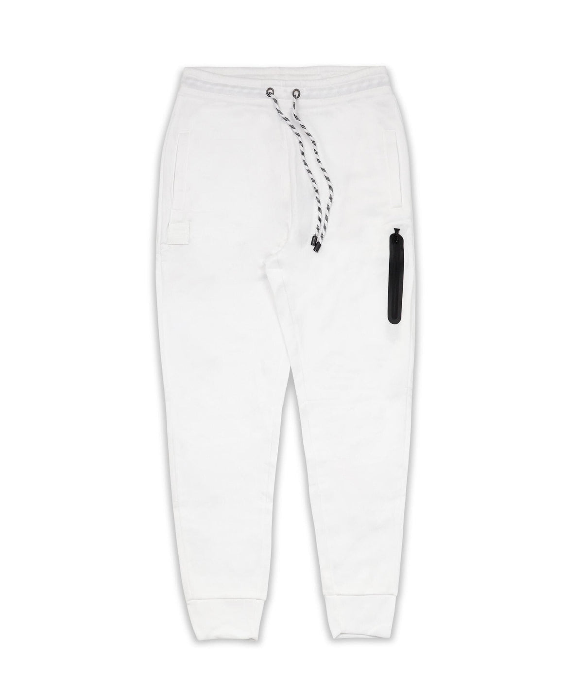 Reason Clothing Exclusive | Jeff Slim Fit White Jogger With Side Zip Pocket