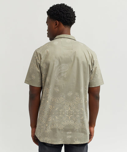 Reason Clothing Everyday | Skull Paisley Ss Shirt