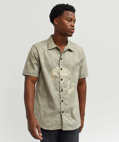 Reason Clothing Everyday | Skull Paisley Ss Shirt