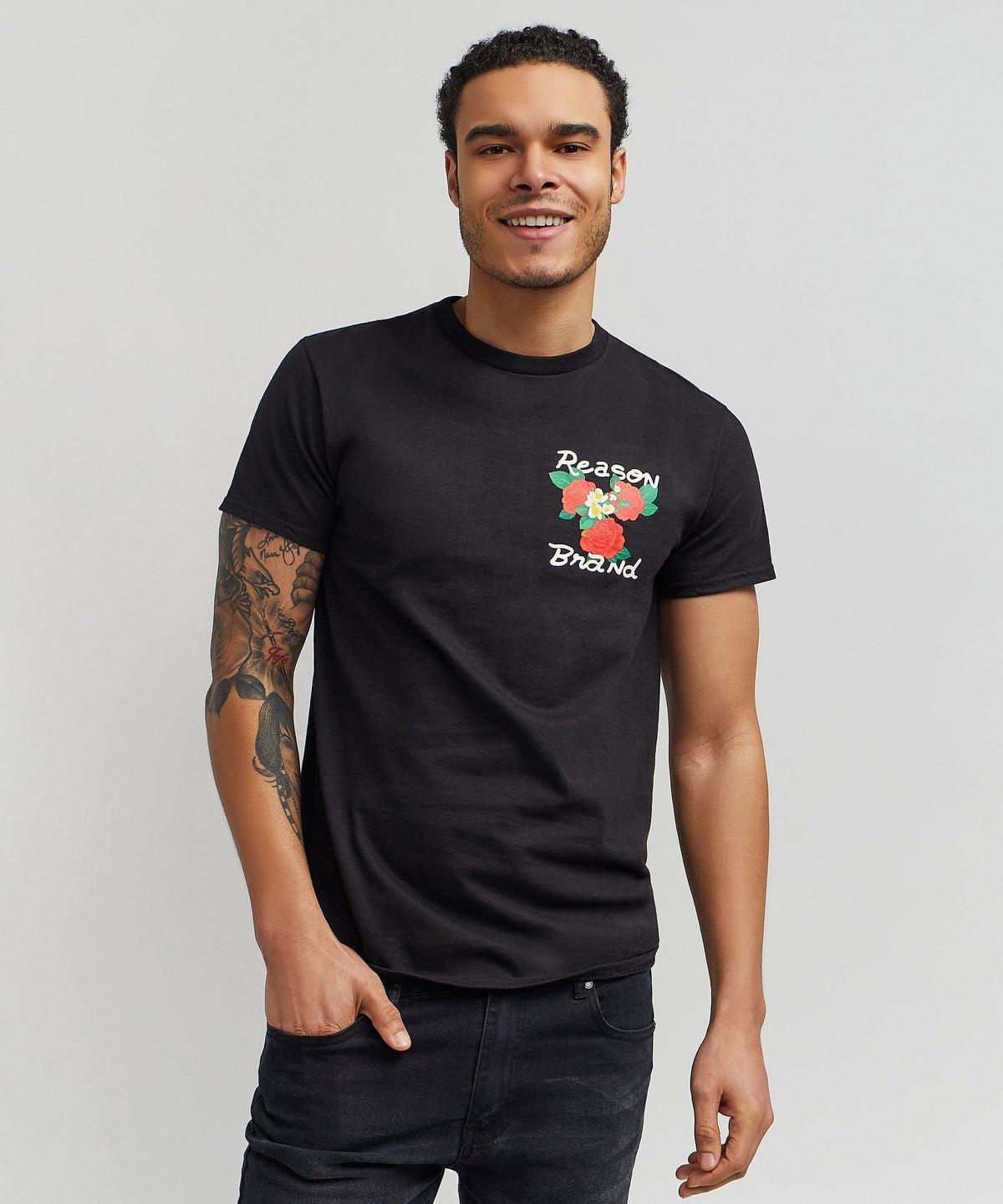 Reason Clothing Featured | Chains And Roses Tee