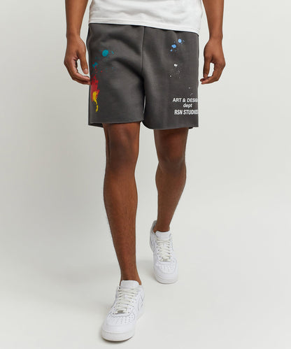 Reason Clothing Featured | Paint Splatter Short