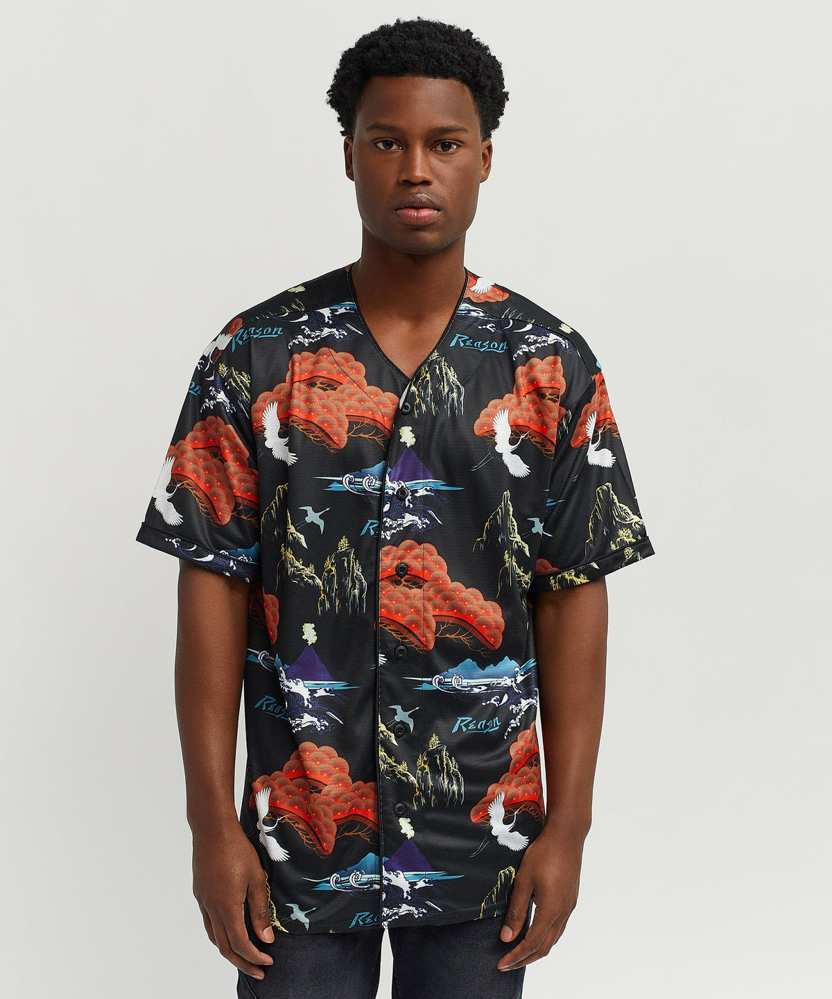 Reason Clothing Quality | Eruption Baseball Jersey