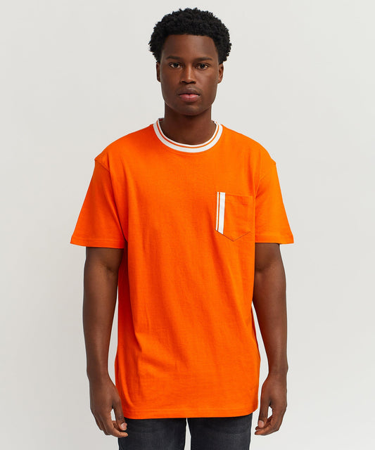 Reason Clothing Value | Pocket Stripe Contrast Tee