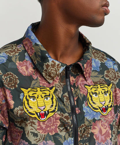 Reason Clothing Essential | Fearless Tape Trim Nylon Jacket