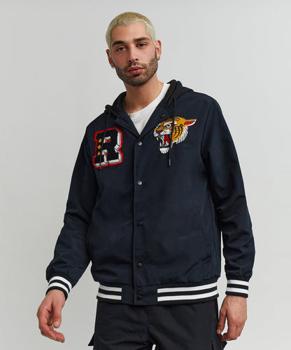 Reason Clothing Trending | Tigers Varsity Hooded Jacket