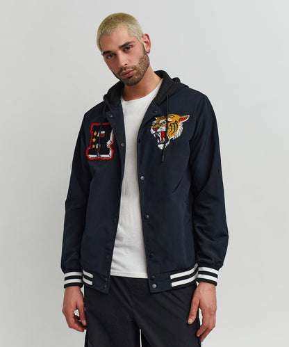 Reason Clothing Trending | Tigers Varsity Hooded Jacket