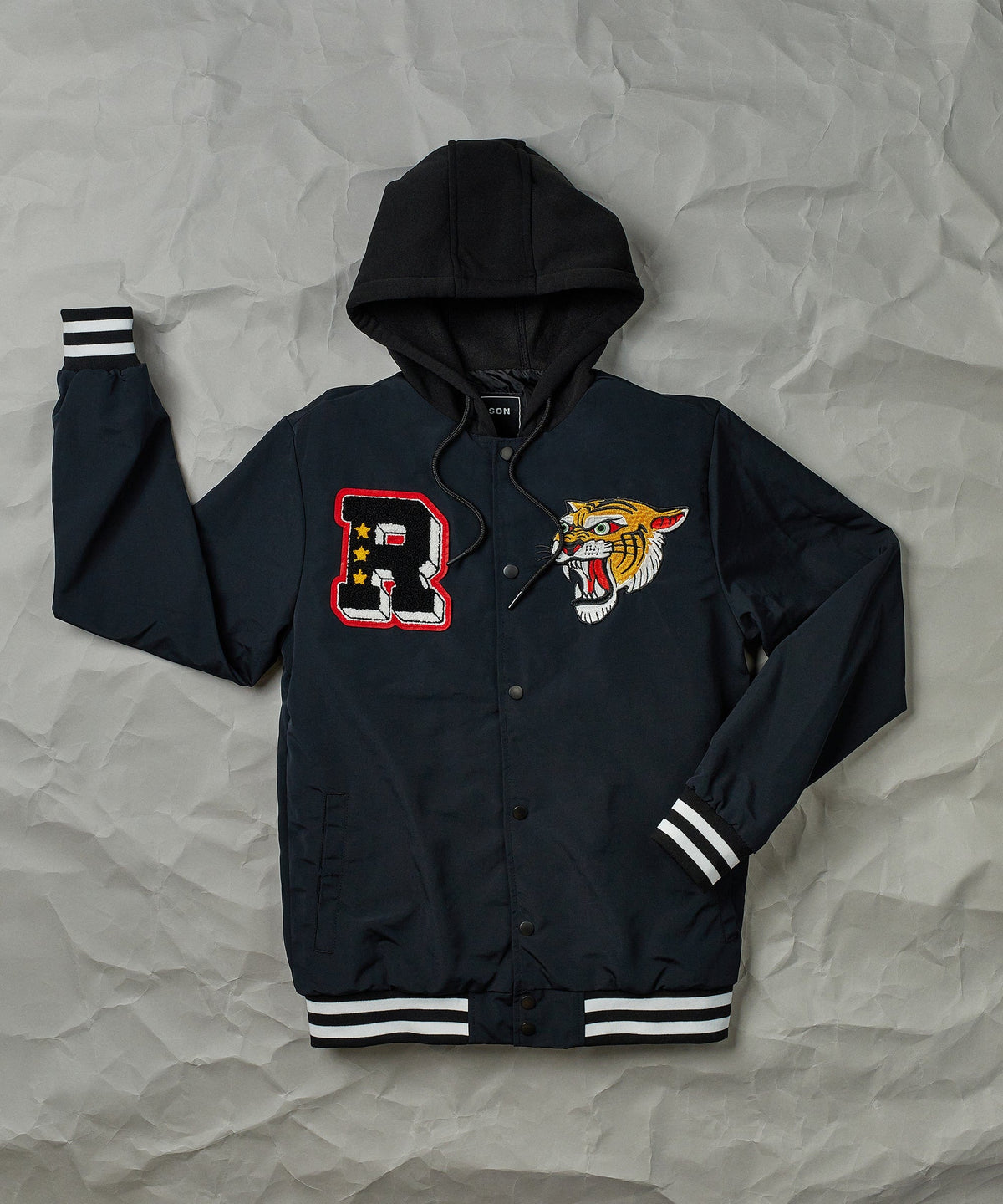 Reason Clothing Trending | Tigers Varsity Hooded Jacket