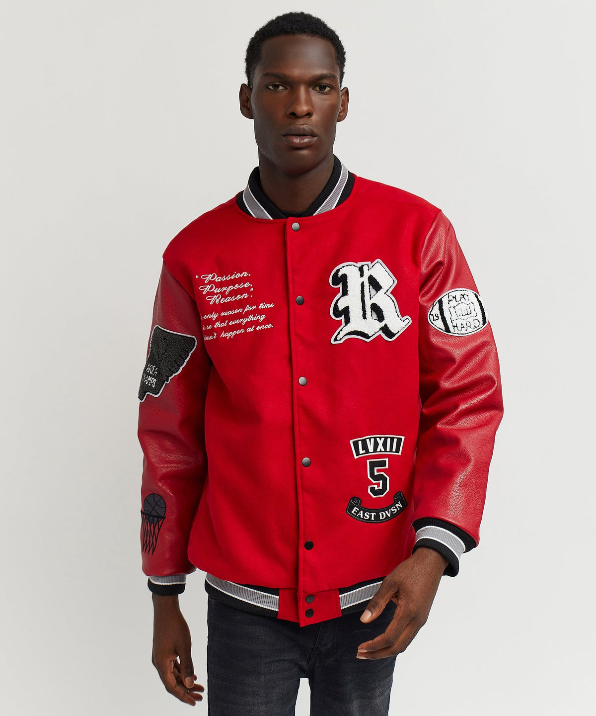 Reason Clothing Popular | Ply Hard Varsity Jkt