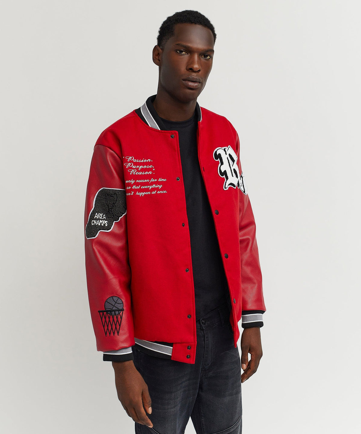Reason Clothing Popular | Ply Hard Varsity Jkt